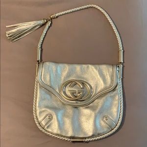 Gucci Brit Tassel Hobo